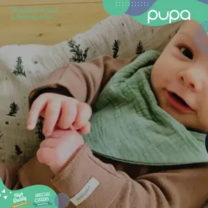 Slaber Bayi / Celemek Kain SEGITIGA Anak Tatakan iler Saliva BIB Baby Cotton Babies