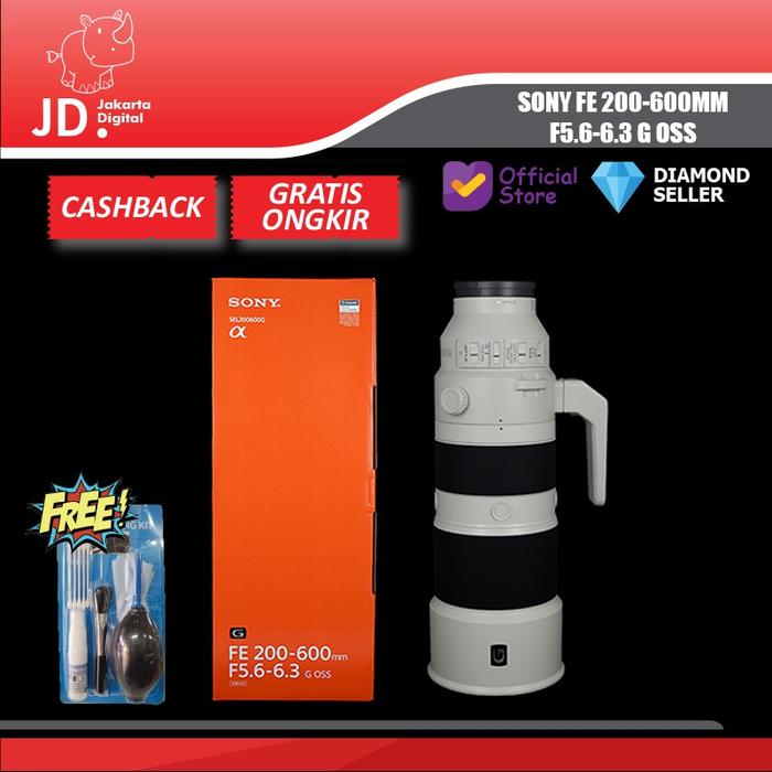 Gambar Lensa Sony FE 200-600mm f5.6-6.3 G OSS Lens dari Jakarta Digital 8 Kota Administrasi Jakarta Pusat Tokopedia