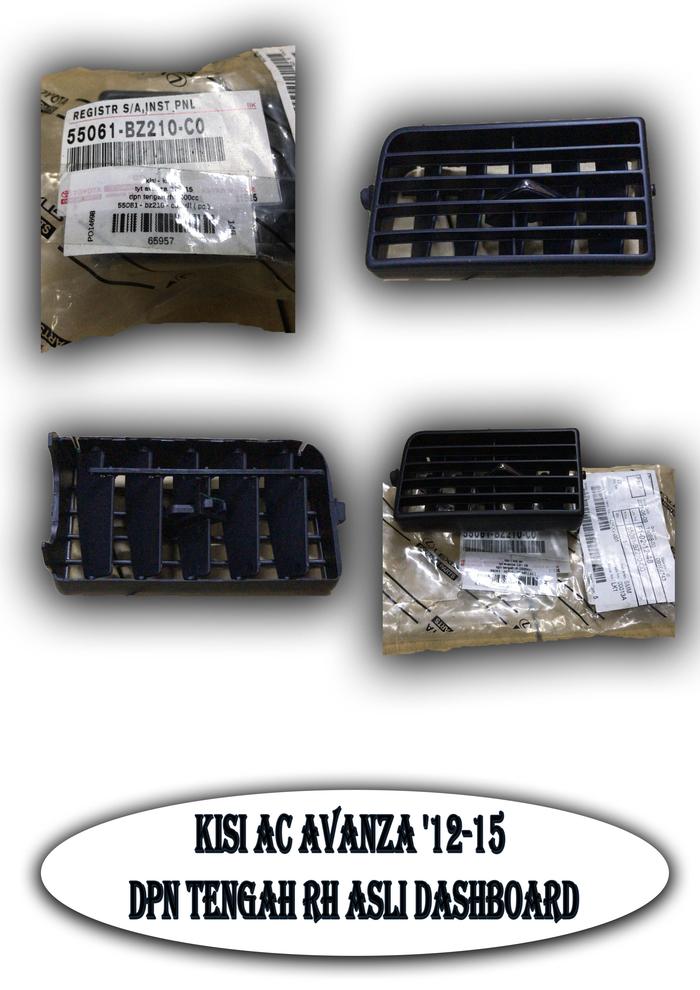 Gambar kisi ac avanza '12-15 dpn tengah rh asli dashboard -65957 dari Jasutra Motor Kab. Bekasi Tokopedia