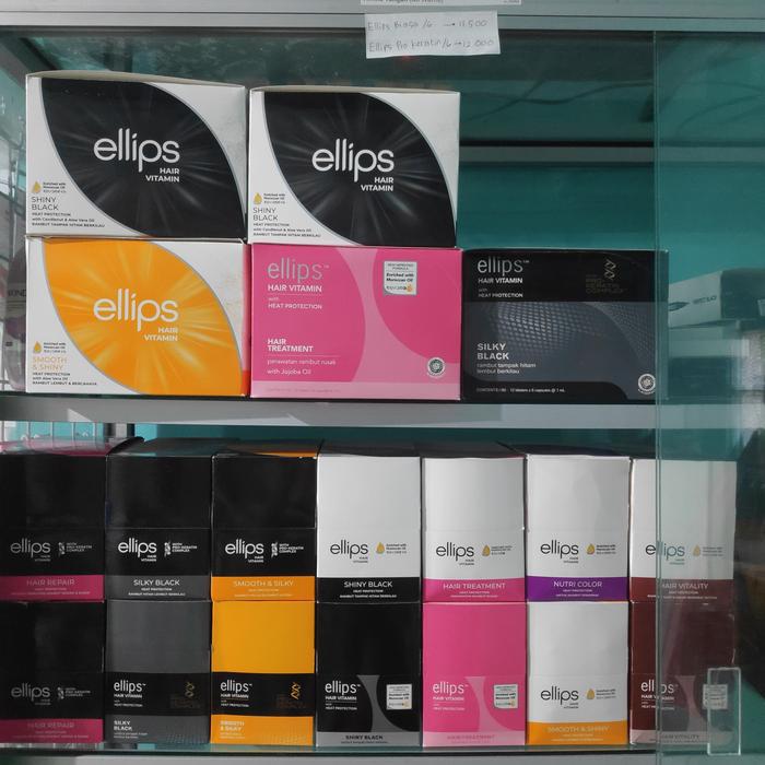 Jual Ellips Vitamin Rambut 1 Box 12 Blister Elips Pro Kerantin Hair ...