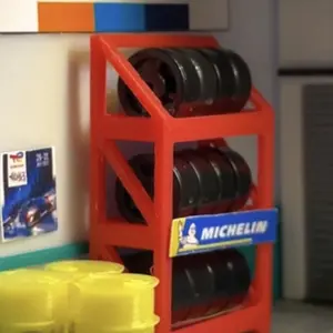 Rak Ban Hot Wheels Skala 1:64 Rak Ban Michelin