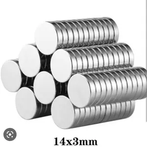 Magnet NEODYMIUM uk. 14x3mm Stationery, isi per 5 buah