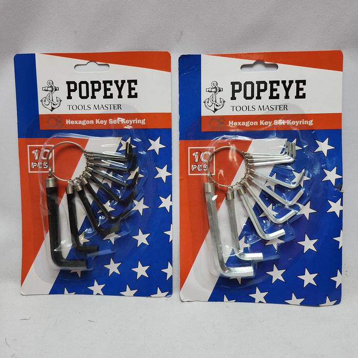 Gambar Kunci L Set isi 10pcs dari Galaxy.Otomotive Kota Surabaya Tokopedia