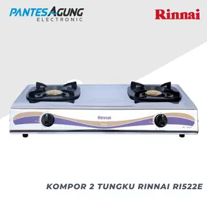 KOMPOR 2 TUNGKU RINNAI RI 522 E / RI 522 A