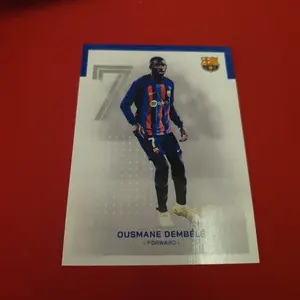 Kartu bola barcelona ousmane dembele topps 2023