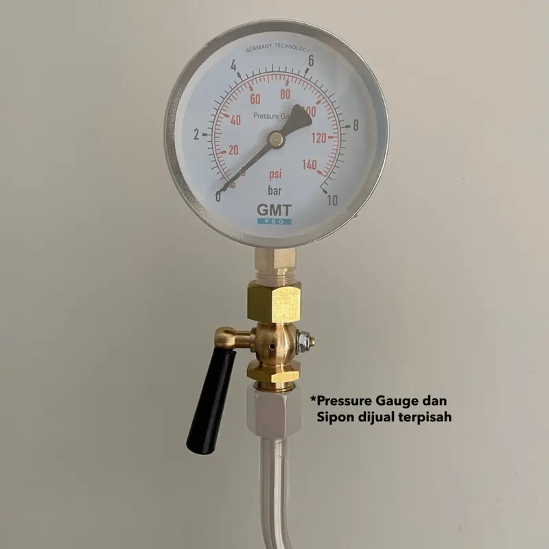 Pressure Gauge Cock Valve 1/2" - Test Valve 4