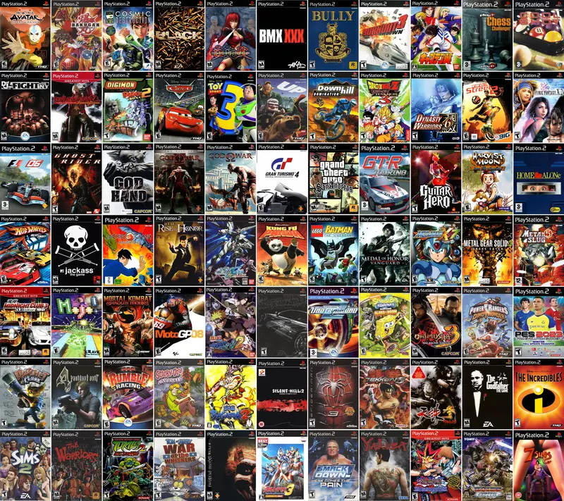 Flashdisk Gaming Portable - Full Games PS2 2