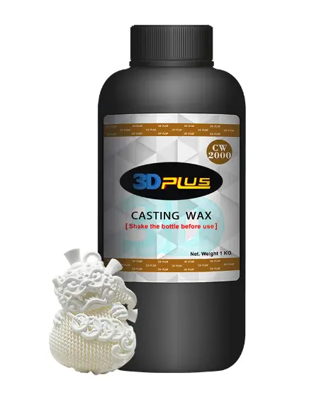 Resin 3D Printer CW2000 3D Plus Casting Wax - Resin Cor Perhiasan |Resin Putih