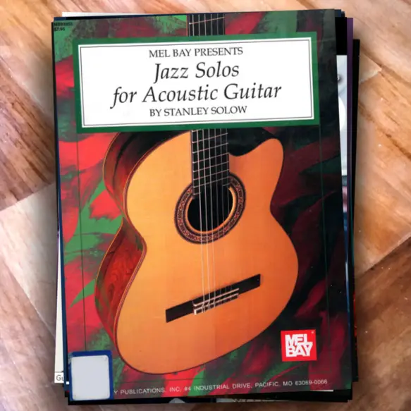 Buku Tab Jazz Solos For Acoustic Guitar - Free Audio & Access Online