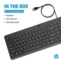 Gambar HP 150 - Mouse Wired I Wireless 2.4Ghz I Keyboard Ergonomic Design USB - Mouse Wireless dari Duta Mandiri Infokom Kota Administrasi Jakarta Pusat 4 Tokopedia