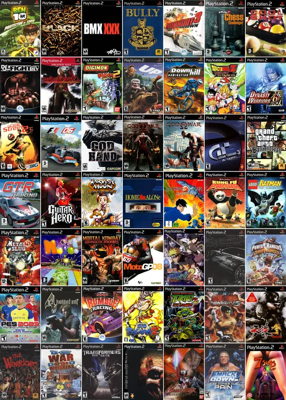 Flashdisk Gaming Portable - Full Games PS2 3