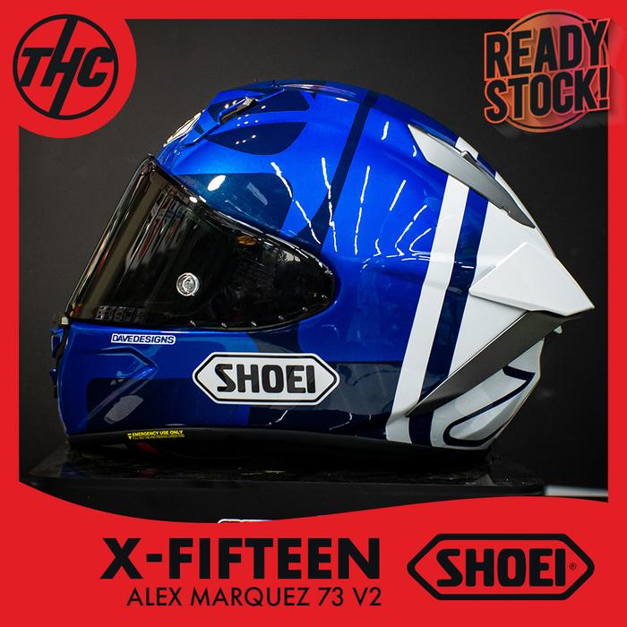 Shoei X-Fifteen (X-15) Marquez 73 V2 Helmet - MC Powersports SHOEI