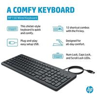 Gambar HP 150 - Mouse Wired I Wireless 2.4Ghz I Keyboard Ergonomic Design USB - Mouse Wireless dari Duta Mandiri Infokom Kota Administrasi Jakarta Pusat 3 Tokopedia