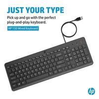 Gambar HP 150 - Mouse Wired I Wireless 2.4Ghz I Keyboard Ergonomic Design USB - Mouse Wireless dari Duta Mandiri Infokom Kota Administrasi Jakarta Pusat 2 Tokopedia