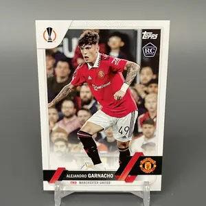 Kartu Bola Topps Club Competition UCL Alejandro Garnacho Rookie