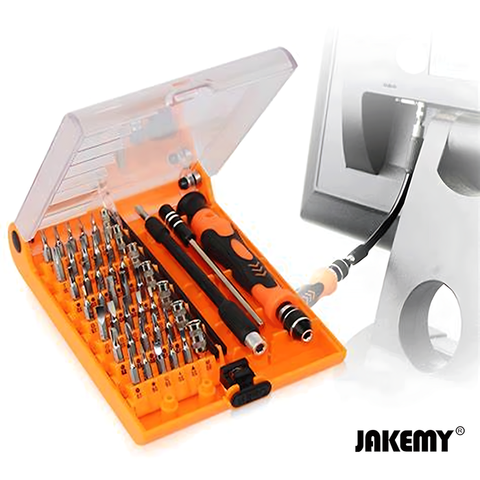 Gambar Jakemy 45 in 1 Computer Repair Tool Kit - JM-8130 dari House Sparepart Kab. Tangerang Tokopedia