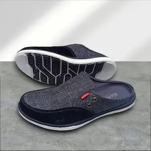 Sandal sepatu bustong suede casual