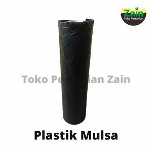 Plastik Mulsa Lebar 60 cm (Buka 120 cm) Hitam Perak Merk Bell Eceran