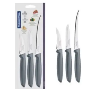 Tramontina plenus pisau set 3pcs 23498/012