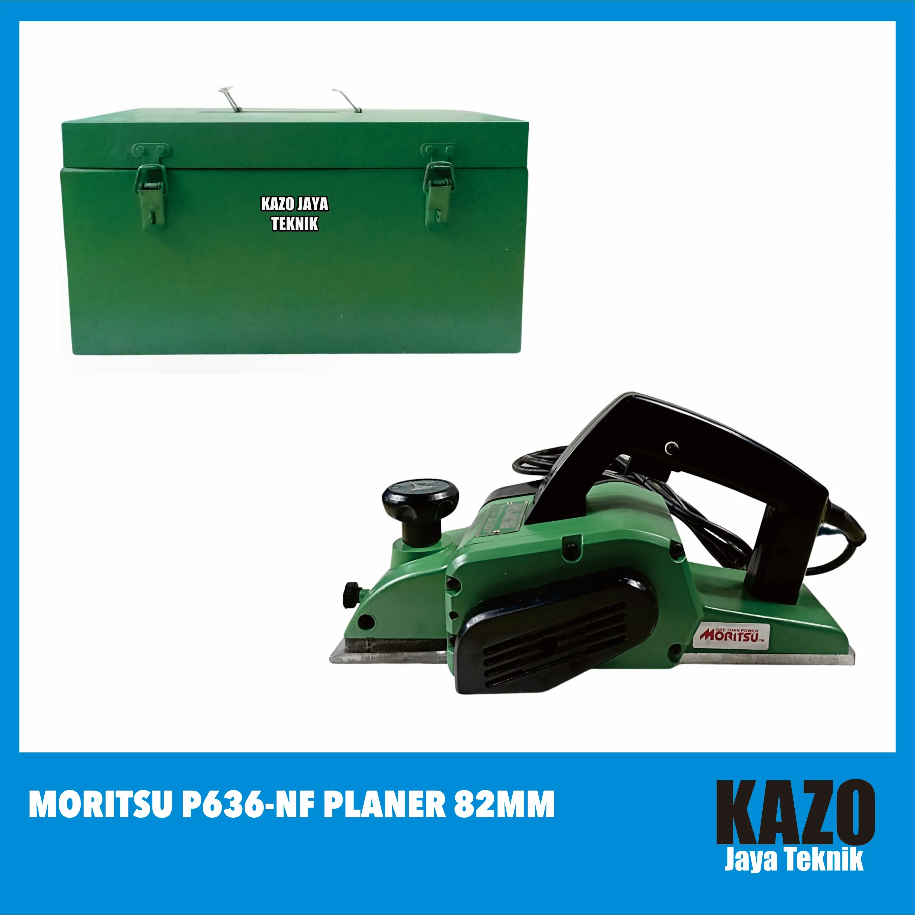 Moritsu P636-NF Planer 82mm / Mesin Serut