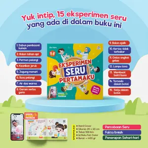 Buku Sains Anak Eksperimen Seru Pertamaku Ziyad Books