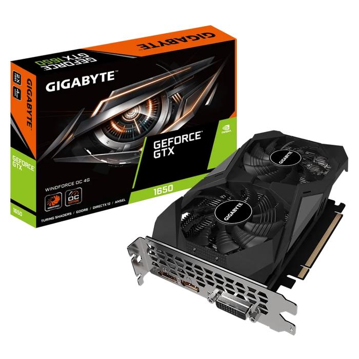 Gambar Gigabyte GTX 1650 Windforce OC 4Gb DDR6 Graphics Card dari BIGBANG COMPUTER Kota Semarang Tokopedia