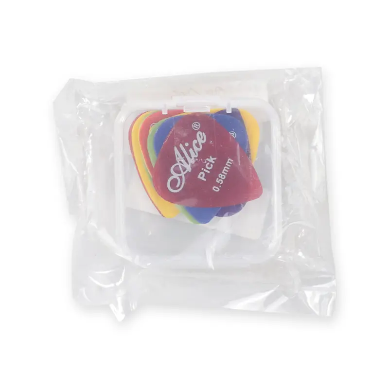 Alice Pick Gitar 1 PCS PP Ukuran 0.58-1.50 mm (BISA PILIH UKURAN) 5