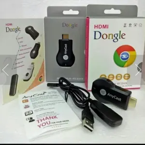 ANYCAST HDMI DONGLE WIRELESS BUAT PROYEKTOR TV LED DLL