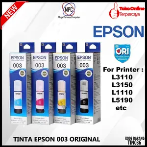 TINTA EPSON L3110 L3150 L5190 003 ORIGINAL