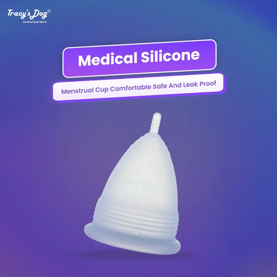 Medical Silicone Menstrual Cup Comfortable Safe And Leak Proof - FDA