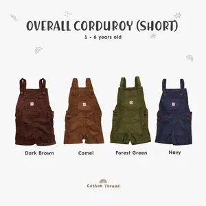 Overall Corduroy ( Short) - Cotton Thread