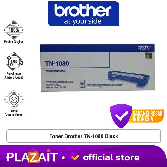 Gambar Brother Toner TN-1080 TN1080 Black (1.000 Pages) - Original dari Plaza IT Store Kota Medan Tokopedia