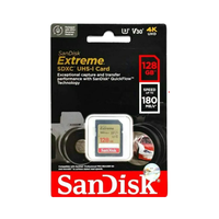 Gambar MEMORY KAMERA SDXC SANDISK EXTREME 128GB 180MB/S SD CARD CAMERA dari btgcom Kota Denpasar 4 Tokopedia