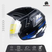 Gambar Helm 05 Sport L - XXL Bk Blue Techno Doff dari BANDARHELM Kota Bandung 1 Tokopedia
