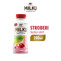 Gambar Milku Susu UHT Rasa Strawberry 200ml x 12 pcs dari Wings Indonesia Kab. Bekasi 2 Tokopedia