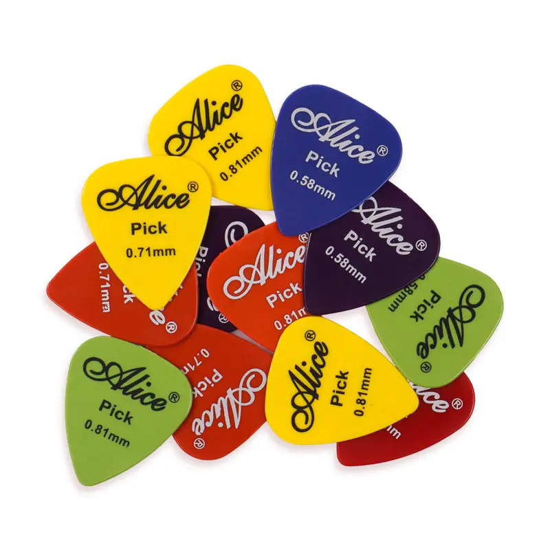 Alice Pick Gitar 1 PCS PP Ukuran 0.58-1.50 mm (BISA PILIH UKURAN) 2