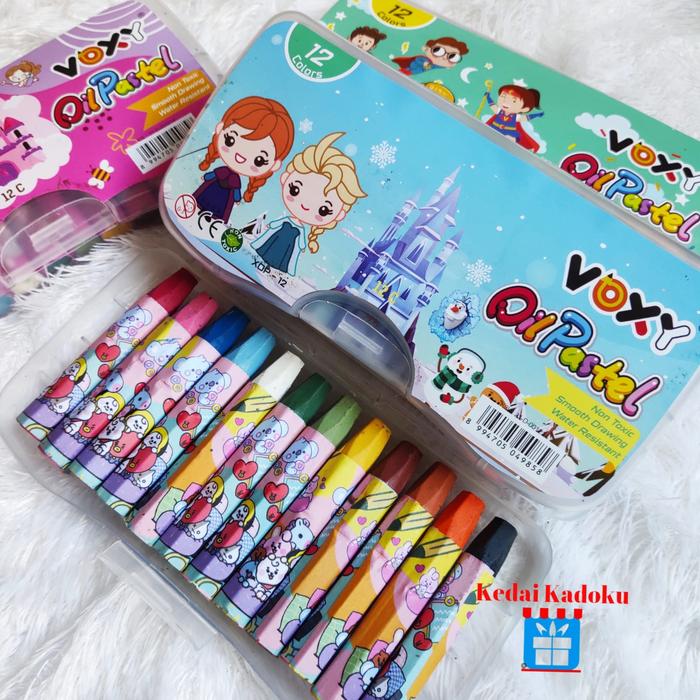 Gambar Pensil Warna Crayon Krayon V_Gen Oil Pastel isi 12 Murah dari KedaiKadoku Kota Administrasi Jakarta Utara Tokopedia