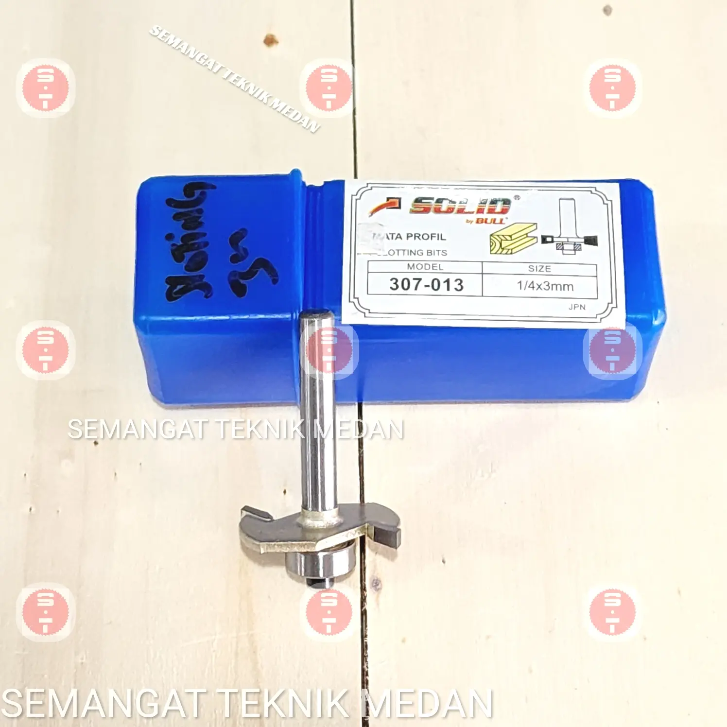 307-013 MATA PROFIL TRIMMER ROUTER SLOTTING SLOTING T TYPE 3mm SOLID