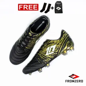 Fromzero - Sepatu Sepak Bola Fromzero Starkia Xtervolt Black Gold FG