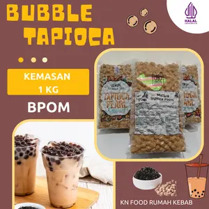 Tapioca Pearl 1 Kg Murah Meriah-Bubble Mutiara Tapioca