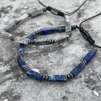 Gambar Nine Worlds Einherjar Bracelet NW-00411 Gelang Batu alam unisex - lapis lazuli dari Nine Worlds Kota Administrasi Jakarta Barat 3 Tokopedia