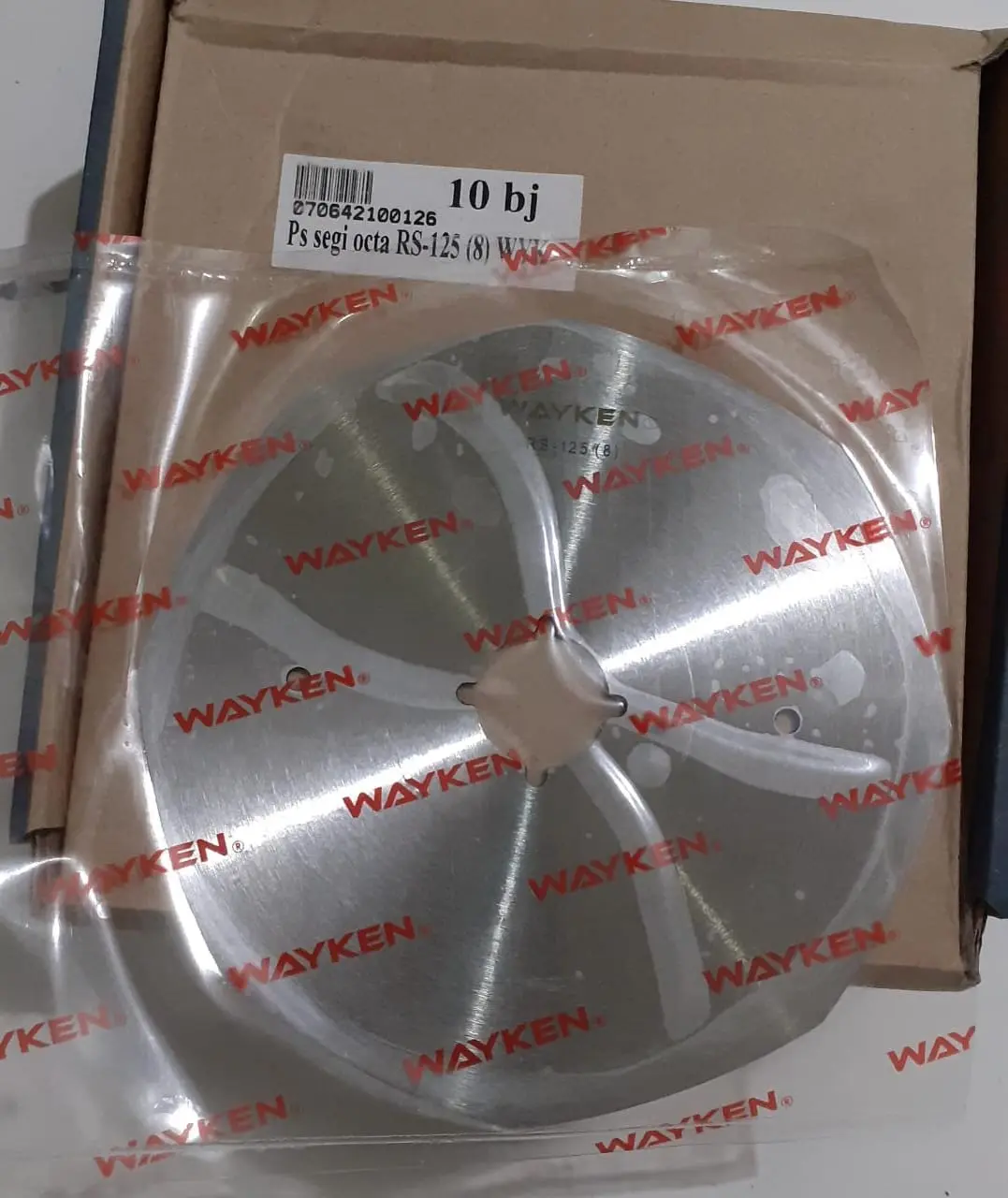 Pisau Segi Wayken / Pisau Mesin Potong Kain Octa RS-125 / RS 125