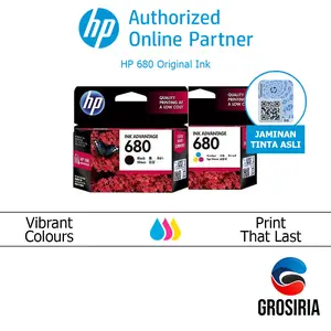 HP Tinta 680 Ink Advantage Cartridge Original