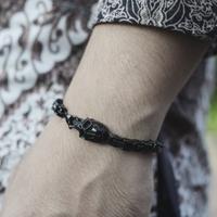 Gambar Nine Worlds Draugr Skull bracelet gelang tengkorak black pvd steel dari Nine Worlds Kota Administrasi Jakarta Barat 1 Tokopedia