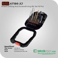 Gambar Black And Decker Mixed Drilling & Screwdriving Bit Set 16pcs A7186-XJ - BND-A7186-XJ dari Teknikmart Kota Administrasi Jakarta Barat 2 Tokopedia