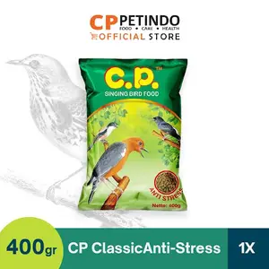 CP Singing Bird Pakan Burung Anti Stress - 400gr