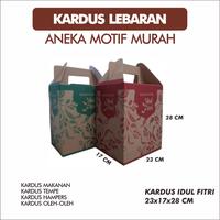 Gambar Kotak Box Dos Hampers Lebaran Parcel Lebaran Idul Fitri 23 x 17 x 28 dari Rahmah Tas Kertas dan Kemasan Kab. Sleman 3 Tokopedia