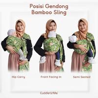 Gambar Bamboo Sling Ringsling cuddle me Gendongan Bayi Samping Cuddleme - BIRDS NAVI dari Kynkin Kab. Bogor 3 Tokopedia