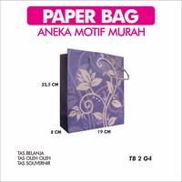 Gambar Tas Kertas Kraft Motif Belanja Hadiah Kado Souvenir 19 x 8 x 22,5 1150 dari Rahmah Tas Kertas dan Kemasan Kab. Sleman 2 Tokopedia