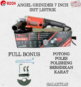 Angle Grinder / Mesin Gerinda Tangan 7 inci inch ED1-1818
